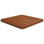 Blat de masă pătrat maro închis 40x40x2,5 cm lemn stejar tratat GartenMobel Dekor