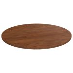 Blat de masă rotund maro închis Ø60x1,5 cm lemn stejar tratat GartenMobel Dekor
