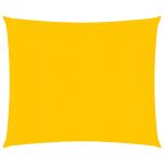 Pânză parasolar, galben, 2,5x2,5 m, HDPE, 160 g/m² GartenMobel Dekor
