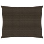 Pânză parasolar, maro, 2,5x3,5 m, HDPE, 160 g/m² GartenMobel Dekor
