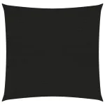 Pânză parasolar, negru, 2,5 x 3 m, HDPE, 160 g/m² GartenMobel Dekor
