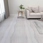 Plăci pardoseală autoadezive 55 buc. gri deschis PVC 5,11 m² GartenMobel Dekor