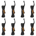 Funie pentru cort cu chei reflectorizante, 8 buc., 4 m, 4 mm GartenMobel Dekor