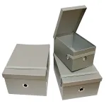 KUNST CUTII DEPOZITARE CU CAPAC - SET 3 CUTII ProVoyage Vacation