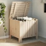Cutie de depozitare cu capac "RANA" 60x49x54 cm, lemn masiv pin GartenMobel Dekor