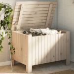 Cutie de depozitare cu capac "RANA" 80x49x54 cm, lemn masiv pin GartenMobel Dekor