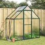 Sere cu cadru de bază, verde, 169x114x195 cm, aluminiu GartenMobel Dekor