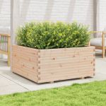 Jardinieră de grădină, 100x100x49,5 cm, lemn masiv de pin GartenMobel Dekor