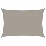Pânză parasolar, gri deschis dreptunghiular 2x3 m HDPE 160 g/m² GartenMobel Dekor