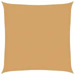 Pânză parasolar, nisipiu, 3x3 m, pătrat, 160 g/m², HDPE GartenMobel Dekor