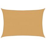 Pânză parasolar, nisipiu dreptunghiular 2,5x4 m HDPE 160 g/m² GartenMobel Dekor