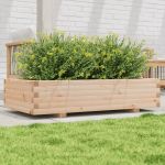 Jardinieră de grădină, 110x60x26,5 cm, lemn masiv de pin GartenMobel Dekor