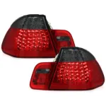 Stopuri LED BMW Seria 3 E46 Limousine (1998-2001) Rosu Fumuriu 4 Usi Performance AutoTuning