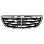 Grila Centrala Mercedes S-Class W222 (2014-2020) S63 S65 Design Crom Performance AutoTuning
