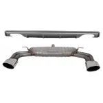 Difuzor Bara Spate cu Sistem de evacuare Audi A3 8V Sedan (2012-2015) S3 Design pentru Bara spate standard Performance AutoTuning