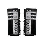 Grile Laterale Land Range Rover Vogue III L322 (2002-2012) Autobiography Side Vents Piano Black Silver Edition Performance AutoTuning