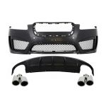 Pachet Exterior JAGUAR XF (2012-2016) XFR-S Design cu Ornamente de Evacuare Performance AutoTuning