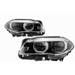 Faruri Full LED Angel Eyes BMW Seria 5 F10 F11 LCI (2014-2017) Performance AutoTuning