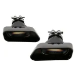 Tobe Ornamente sistemul de evacuare BMW seria 5 F10 F11 F18 V8 LCI Design Editie Negru Performance AutoTuning