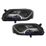 Faruri LED DRL VW Passat B7 (10.2010-10.2014) Negru Performance AutoTuning