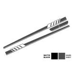 STICKERE LATERALE GRI INCHIS MERCEDES C-Class C205 Coupe A205 Cabriolet (2014-) C63 Design Performance AutoTuning