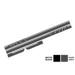 Stickere Laterale Gri Inchis Mercedes CLA W117 C117 X117 (2013-2016) A Class W176 (2012+) A45 Design Performance AutoTuning