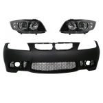 Bara Fata BMW Seria 3 E90 Sedan E91 Touring (2004-2008) Non LCI M3 Design cu Faruri Angel Eyes Performance AutoTuning