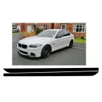 Stickere Laterale Negru Mat BMW Seria 5 F10 F11 (2011-up) M-Performance Design Performance AutoTuning