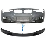 Prelungire Bara Fata BMW Seria 3 F30 F31 (2011-up) M Design Negru Lucios Performance AutoTuning
