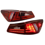 Stopuri LED LEXUS IS XE20 (2005-2012) Light Bar Facelift New XE30 Design Rosu Clar Performance AutoTuning