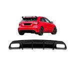 Difuzor Bara Spate Compatibil cu MERCEDES A-Class W176 Facelift (2012-2018) A45 Design Performance AutoTuning