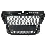 Grila Centrala Audi A3 8P Facelift (2007-2012) RS Design Negru Lucios Performance AutoTuning
