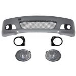 Bara Fata BMW Seria 3 E46 Coupe/Cabrio 99-07 M-Technic M-tech II Design cu Proiectoare Performance AutoTuning