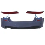 Reflector Bara Spate Catadioptru BMW 5 Series F10 (2011-up) M-tech Design Performance AutoTuning