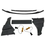 Bara Fata BMW Seria 3 F30 F31 Non LCI & LCI (2011-2018) M3 Sport EVO Design cu Grile Centrale Duble Performance AutoTuning