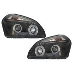 Faruri Angel Eyes Hyundai Tucson (2004-2010) Negre Performance AutoTuning