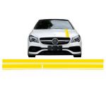 Set Stickere Galben Mat MERCEDES CLA W117 C117 X117 (2013-2016) A Class W176 (2012-2018) Performance AutoTuning