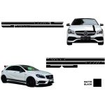 Set Stickere Capota/Plafon/Portbagaj si Laterale Negru Mat Mercedes Benz CLA W117 C117 X117 (13-16) W176 (12-18) A45 A-Design Performance AutoTuning
