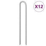 Țăruși de cort, 12 buc., 41,5 cm, Ø12 mm, oțel galvanizat GartenMobel Dekor