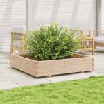 Jardinieră de grădină, 110x110x26,5 cm, lemn masiv de pin GartenMobel Dekor