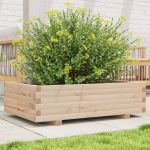 Jardinieră de grădină, 90x60x26,5 cm, lemn masiv de pin GartenMobel Dekor