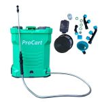 Pompa de stropit electrica premium, acumulator lithium-ion, capacitate 20 litri, autonomie 4 ore, bretele prindere cu protectie MultiMark GlobalProd