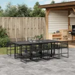 Set mobilier de grădină, 9 piese, poliratan GartenMobel Dekor