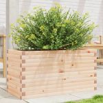 Jardinieră de grădină, 90x40x45,5 cm, lemn masiv de pin GartenMobel Dekor