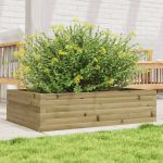 Jardinieră de grădină, 90x60x23 cm, lemn de pin impregnat GartenMobel Dekor