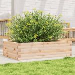 Jardinieră de grădină, 90x60x23 cm, lemn masiv de pin GartenMobel Dekor