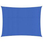 Pânză parasolar, albastru, 2,5x3 m, HDPE, 160 g/m² GartenMobel Dekor
