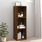 Bibliotecă/dulap TV, stejar maro, 36x30x114 cm, lemn prelucrat GartenMobel Dekor