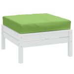 Pernă de paleți, melanj verde, 60x60x10 cm, material textil GartenMobel Dekor
