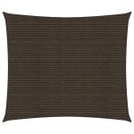 Pânză parasolar, maro, 2,5 x 3 m, HDPE, 160 g/m² GartenMobel Dekor
